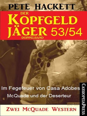 cover image of Der Kopfgeldjäger Folge 53/54  (Zwei McQuade Western)